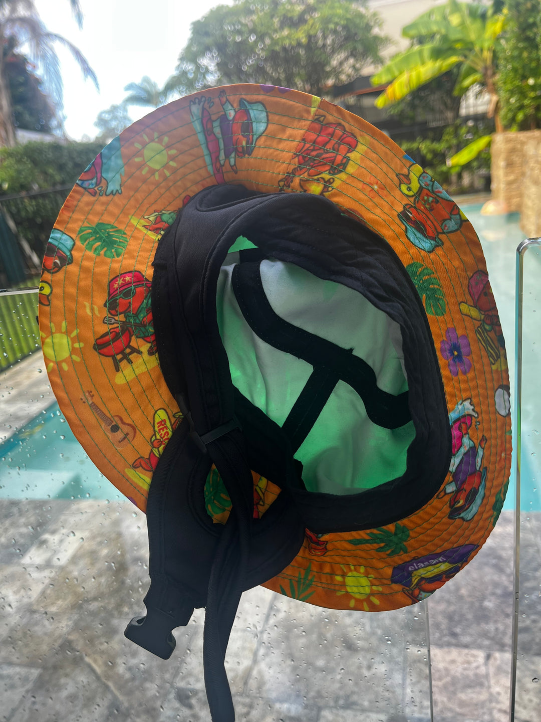 Elasam Kid’s Surf Hat - Cappy Family! Green - One Size