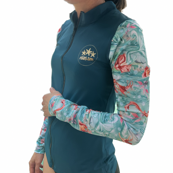 Women’s ‘Mer-made with Love’ Long Sleeve Rashie