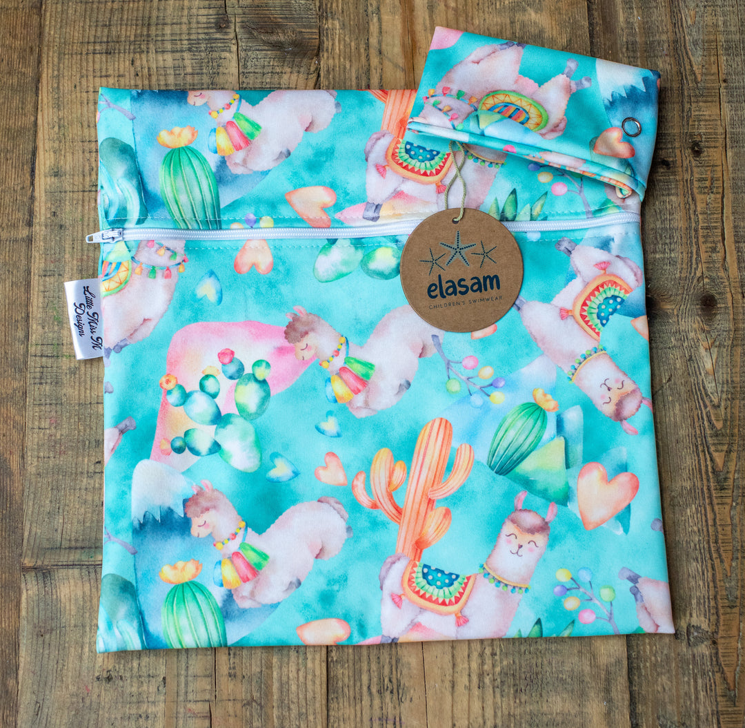 Alpaca Dreams Swim Wet Bag