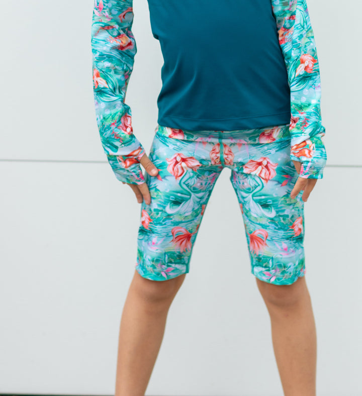 Mer-made with Love Children's Swim Shorts - above knee