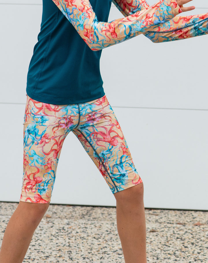 Tenta-cool Children's Rashie and Swim Shorts set plus FREE matching Wet Bag