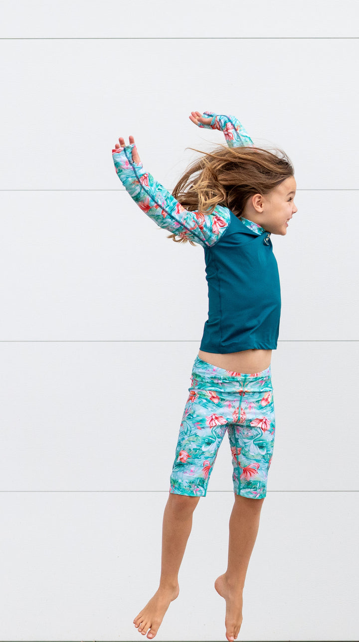 Mer-made with Love Children's Swim Shorts - above knee