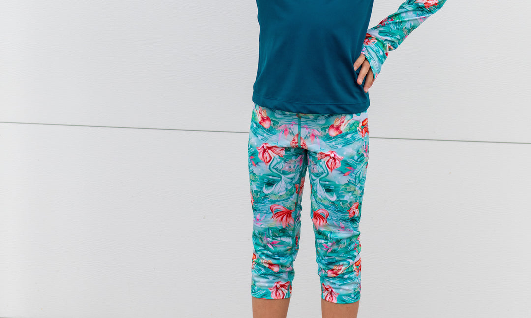 Mer-made with Love Children's 3/4 Swim Shorts