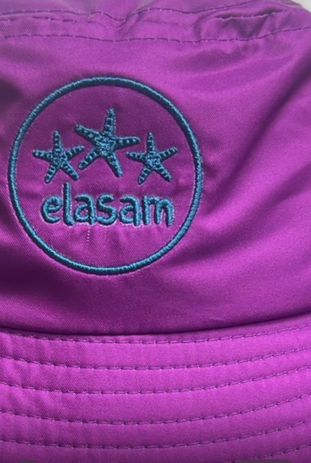 Elasam Kid's Surf Hat - Anything is Popsicle! Fuschia - One Size