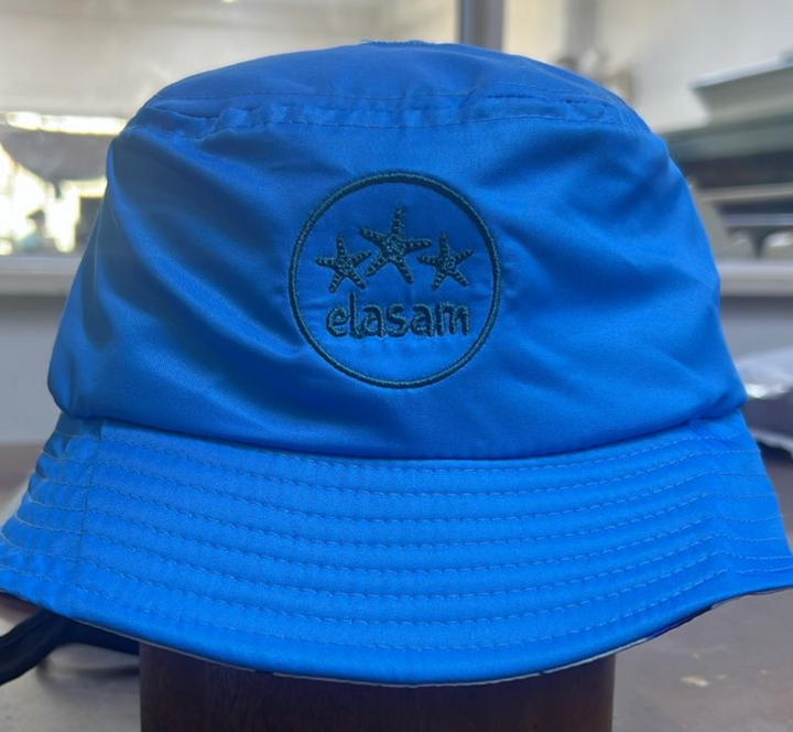 Elasam Kid's Surf Hats - I Sea You! Blue - One Size