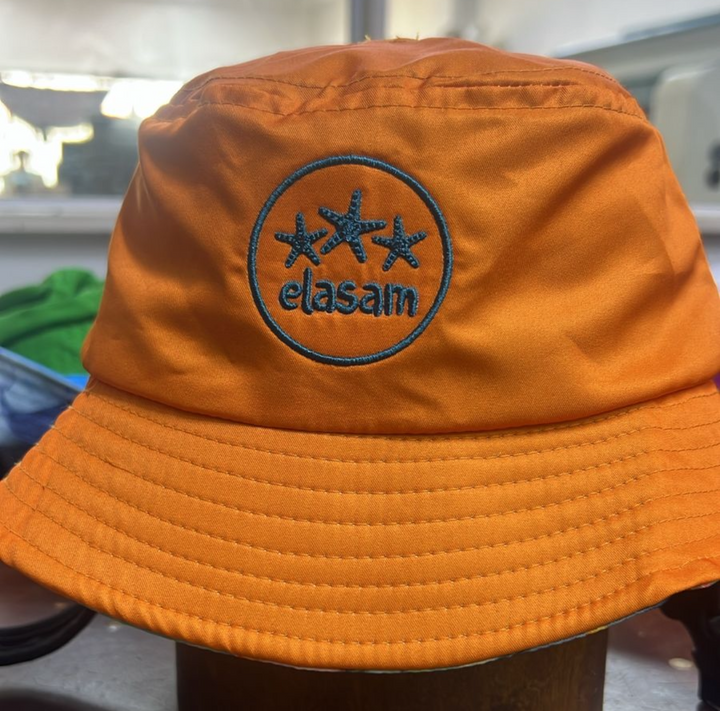 Elasam Kid's Surf Hat - Alpaca Dreams! Orange - One Size