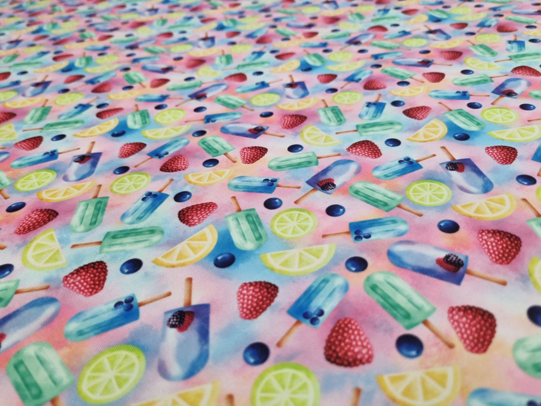 Anything is Popsicle 3/4 Bundle - UPF50 Children’s Long-sleeve Rashie, 3/4 Popsicle Swim Shorts & matching Wet Bag