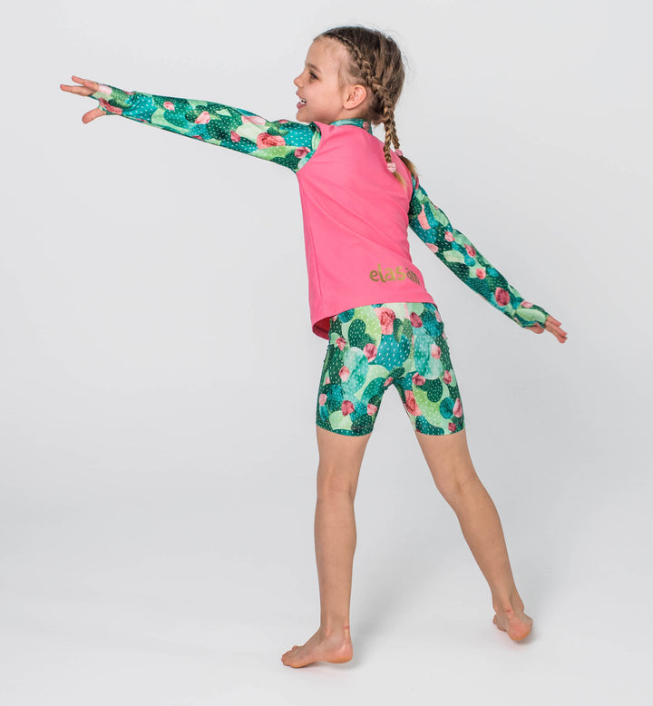 Prickle my Fancy! (pink) Children's Swim Shorts