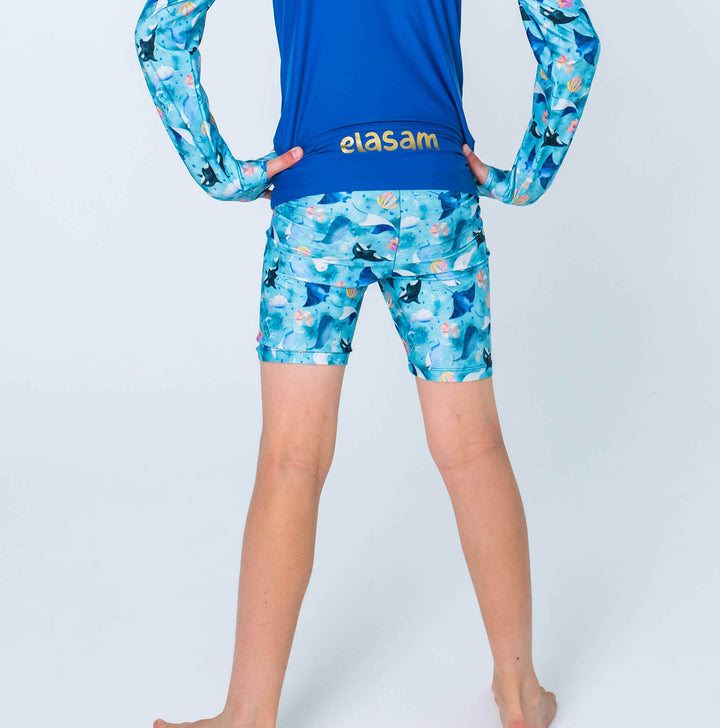 I Sea You! (blue) Children's Swim Shorts